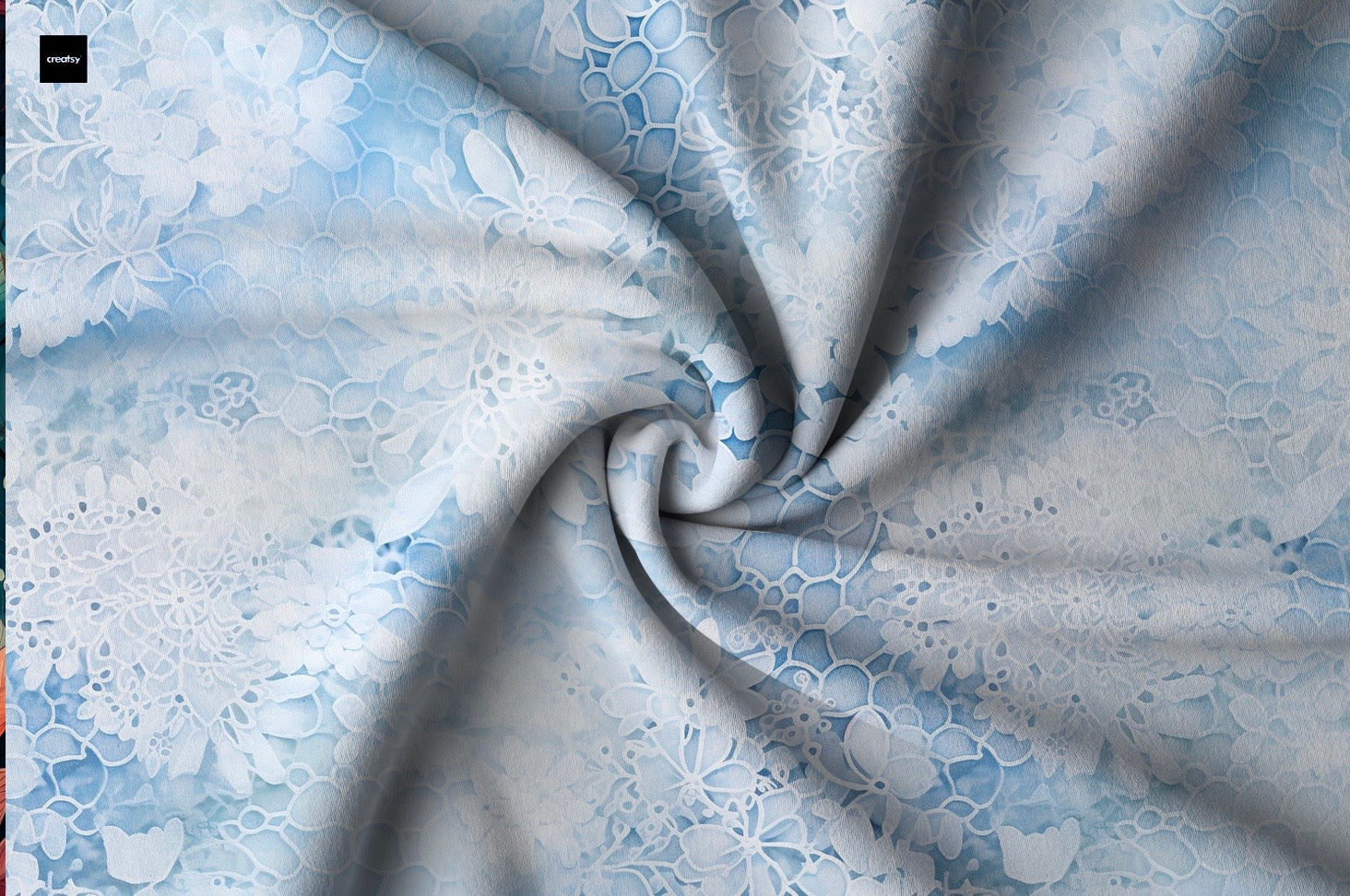 Blue Spitzen Optik Dauervorbestellung